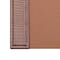 Dacasso Brown Crocodile Embossed 34" x 20" Side-Rail Desk Pad PR-2001 - alternate 2